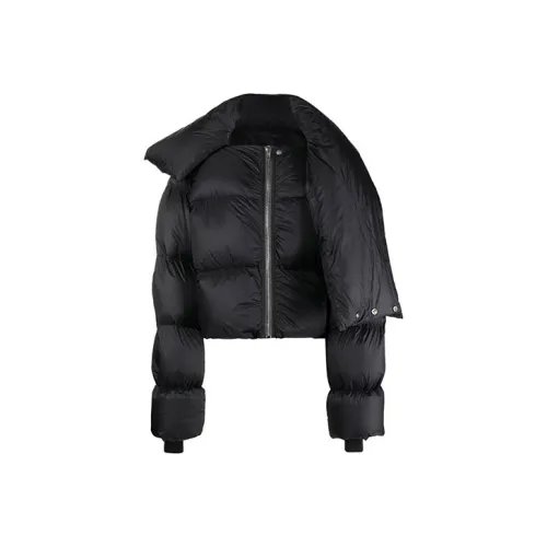 RICK OWENS Черные Женские Пуховики