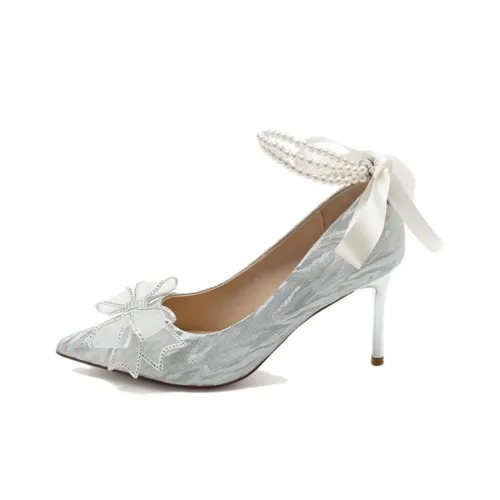 15 MINS Узкий каблук Высокие каблуки 8 см Женские