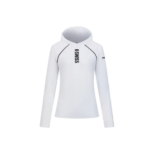 KSWISS Реглан рукав T-рубашка Женская 101 K02C WHT1