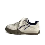 Бежевый синий