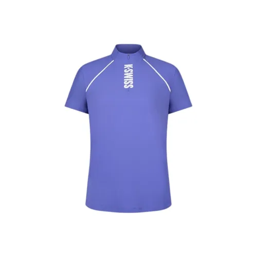 KSWISS T-Shirt Женская Индиго Фиолетовая