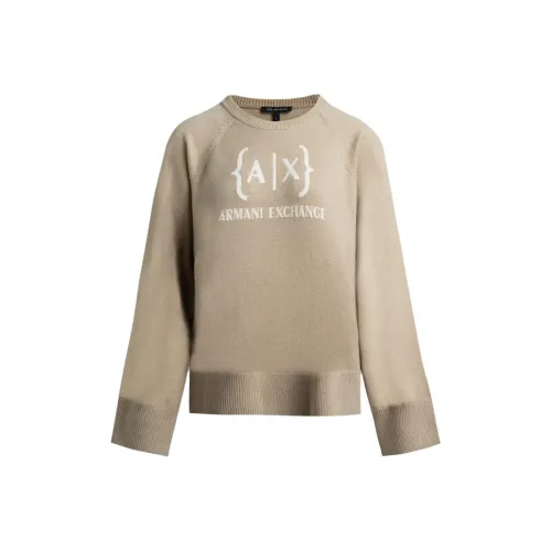 ARMANI EXCHANGEAE Трикотаж Женский Светлый Кофейный