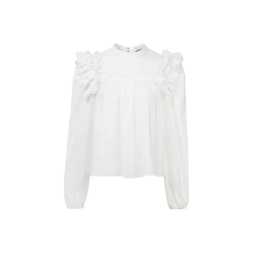 AIVEI Белые Женские Рубашки