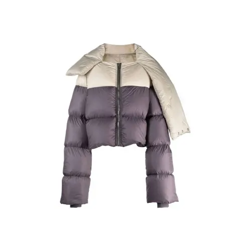 RICK OWENS Фиолетовые Женские Пуховики