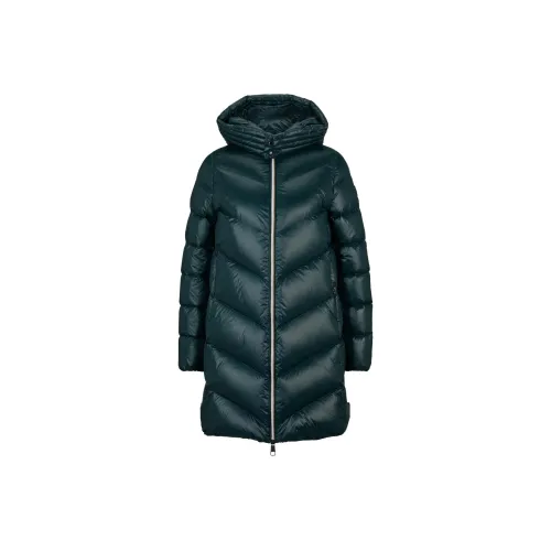 Hugo Boss Пуховик с квилтингом OVERSIZE куртки и пальто женские темно-зеленый