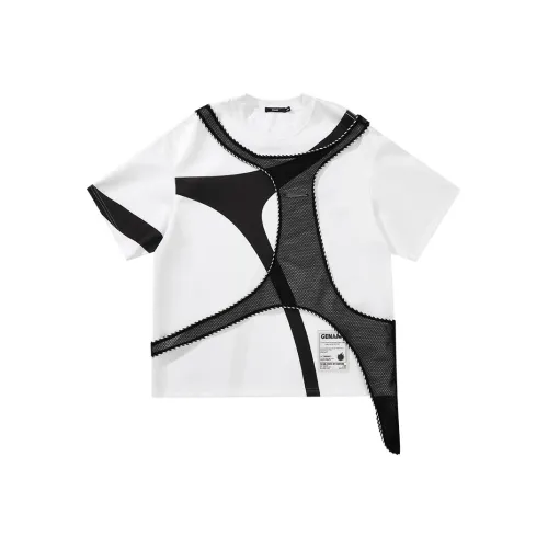 GENANX Белая Унисекс Футболка