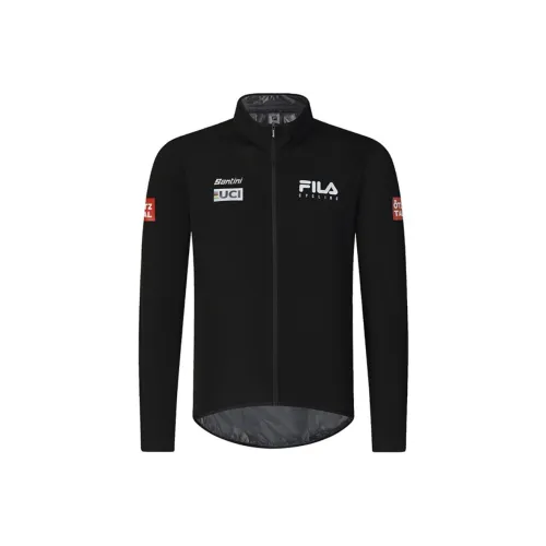 FILA Велоспорт Трикотаж Мужской Темно-черный