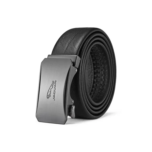 JAGUAR Ремни из коровьей кожи мужской черный 3,5 см