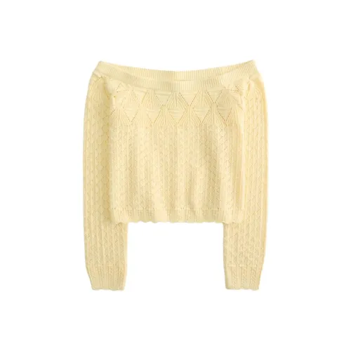 Hollister Свитер Женский Желтый