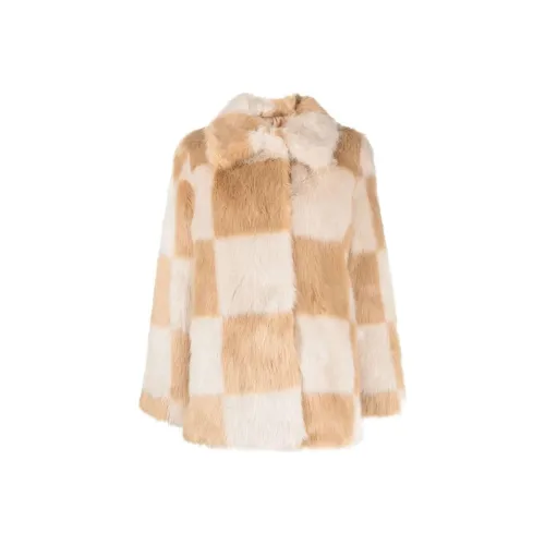 STAND STUDIO Куртки Пальто Женские Карамельный Коричневый