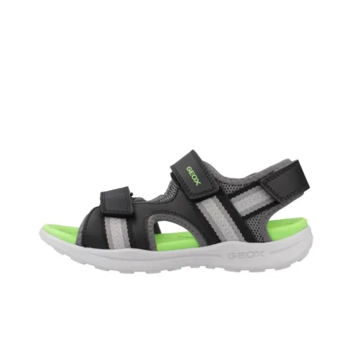 GEOX Anatomical Детские сандалии Низкий Топ Черный Серый Цвет Kids