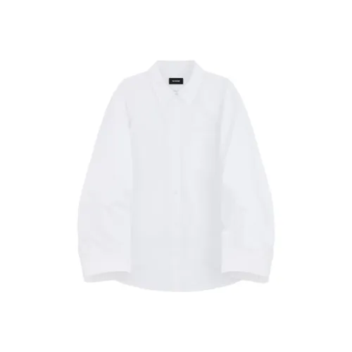 WE11DONE FW24 Рубашка Женская Белая