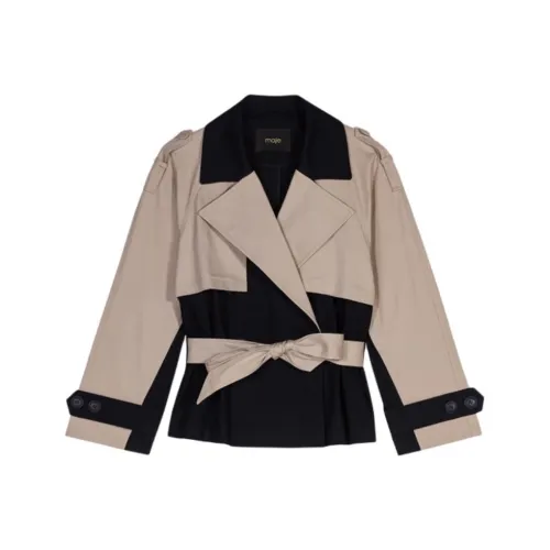 Maje Куртки Пальто Женские CAMEL