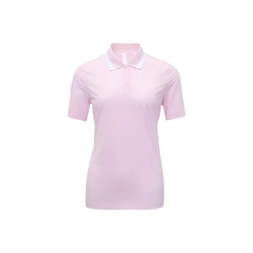 LI NING 1990 GOLF серия Поло Женское Нежно-вишневый цветок Розовый