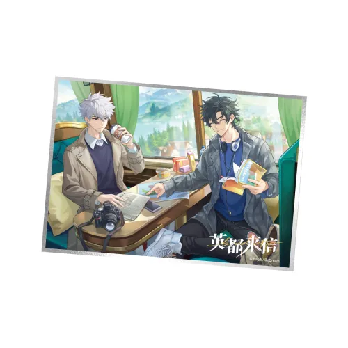 March·Monster Агенты времени Animation Yingdu Letters Collection Raster Anime Art Prints