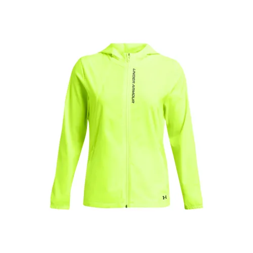 Under Armour UA OutRun The Storm Куртки Пальто Женские Лимон