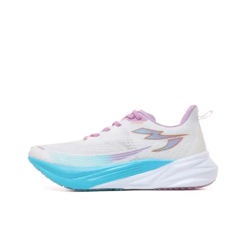 WANBUZHE Беговые кроссовки Низкий верх Белый Синий Носки Унисекс