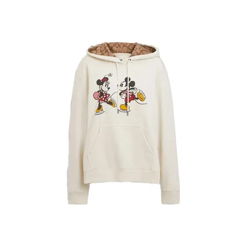 COACH x Disney FW23 Толстовка Женская Кремовый