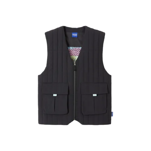 DECATHLON x TETSUNORI Жилет Унисекс Дымчатый Черный