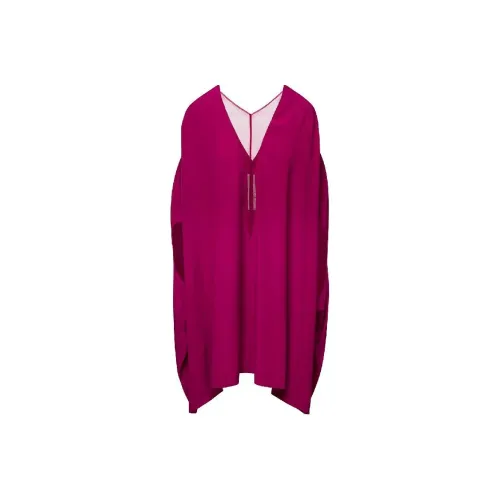 RICK OWENS совместный бренд RO Рубашка Женская Фуксия