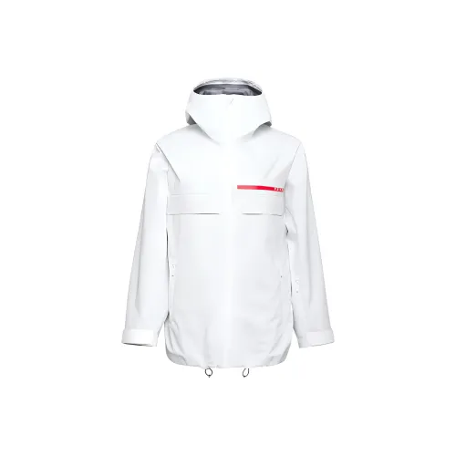 PRADA Ветровки Женские Розовый Белый