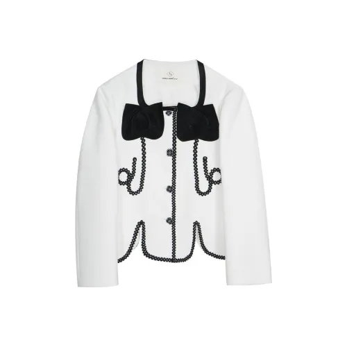 LCEVHZ'S Куртки Пальто Женские Белые