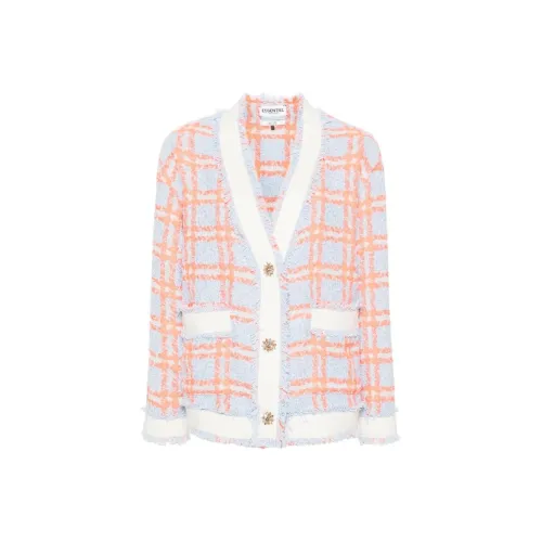 Essentiel Antwerp SS24 Куртки и Пальто Женские Васильковый Синий