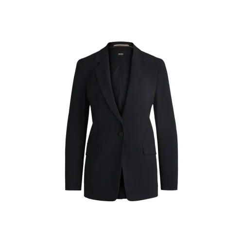 HUGO BOSS Темно-синие Женские Куртки