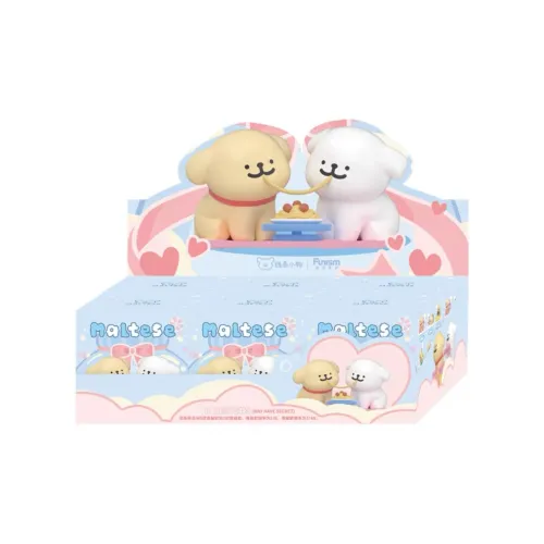 52TOYS Maltese Continuous Joy Слепые коробки 1 Полная коробка 6 шт