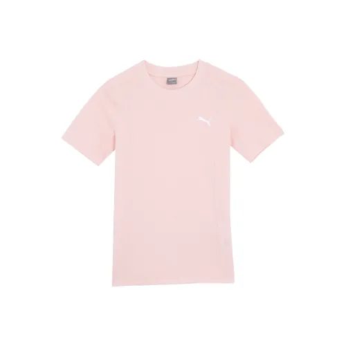 PUMA Женская Основная Серия T-Shirt Женский Светло-Розовый