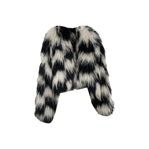 TURN UP Куртки Пальто Женские Черный