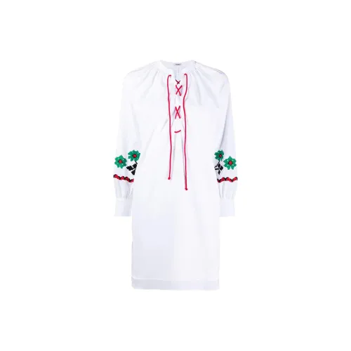 MIU MIU SS22 Куртки и Пальто Женские Белые