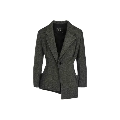 Yohji Yamamoto Серые Женские Куртки