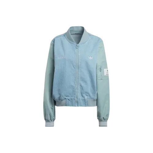 Adidas Originals Куртка Женская Небесно-Синий