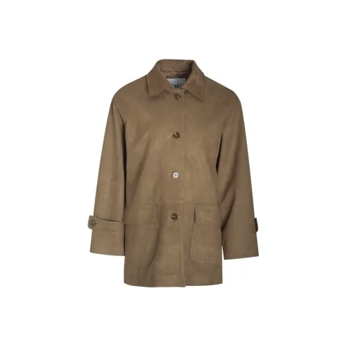 Little Pull Куртки и Пальто Женские Коричневый