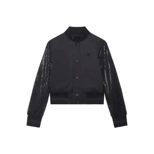 GIVENCHY SS24 Куртки Пальто Женские Черный