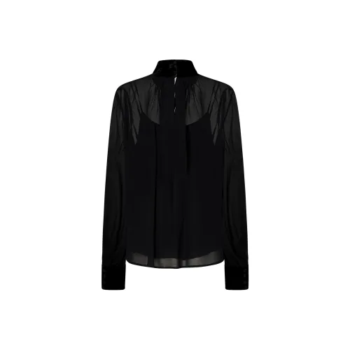 MaxMara Studio Рубашка Женская Черная