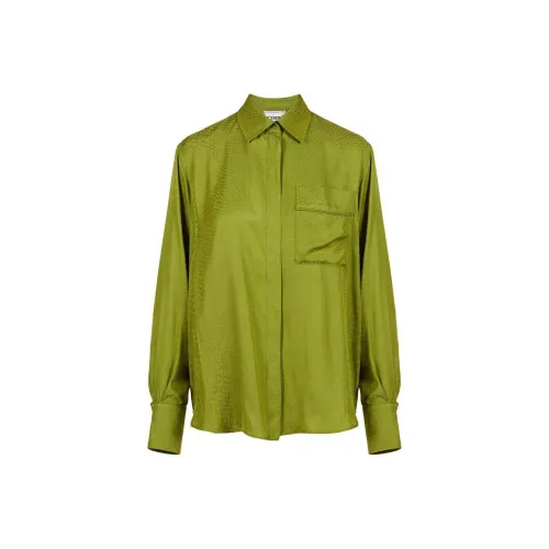 Цвет айсберга FW24 Рубашка Женская Зеленая