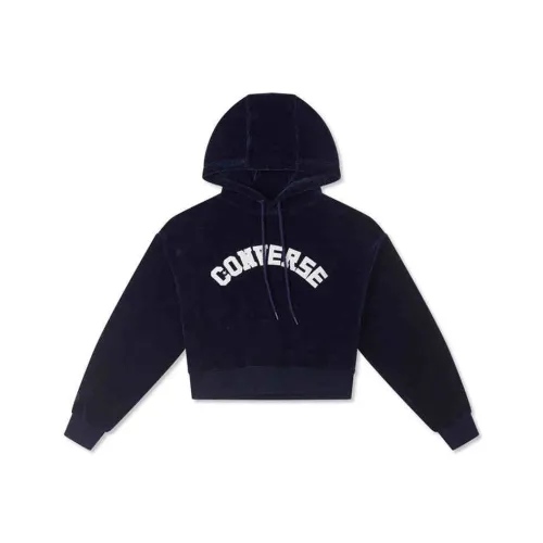 Конверс Темно-синий Женские Свитшоты