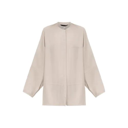 FABIANA FILIPPI Рубашка Женская Бежевая