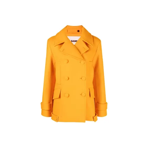 JIL SANDER Желтые Женские Куртки