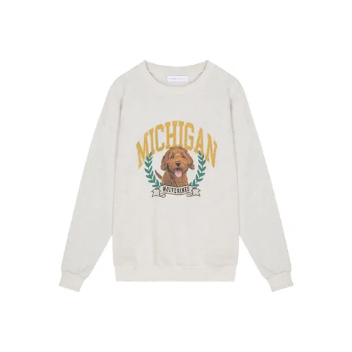 VEGA CHANG SS23 Свитшот Женский Печатный Серый