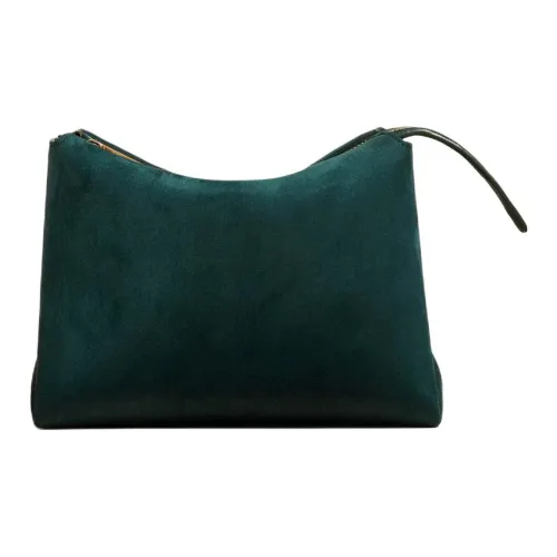 KHAITE Телячья кожа Клатч Женские UK Зеленый