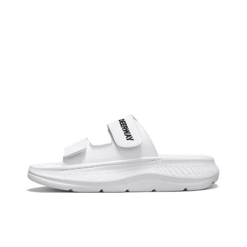 DEERWAY ЭВА Противоскользящие устойчивые к запахам устойчивые к истиранию Слипоны Мужские Белые