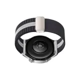 Серый с белыми полосами, магнитная застежка.