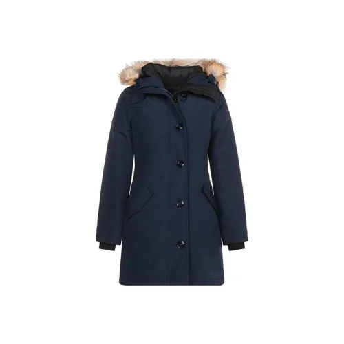 Canada Goose Rossclair Series Пуховик Женские Azure Ocean Blue