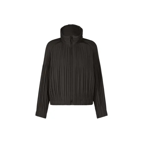 PLEATS PLEASE ISSEY MIYAKE FW24 Куртки и Пальто Женские Черный
