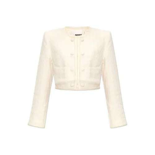 Rotate Куртки Пальто Женские Светлый Бежевый