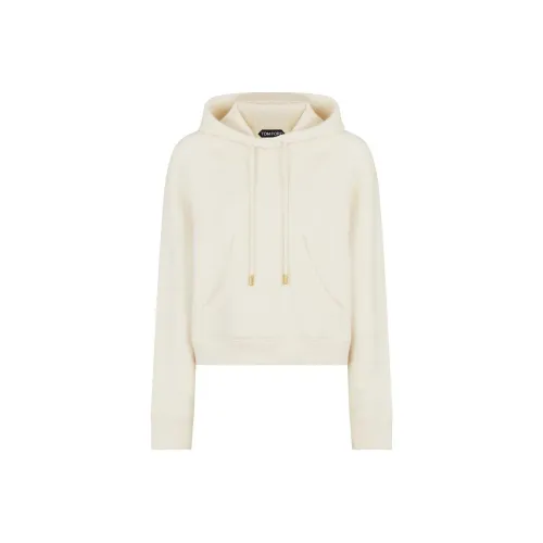 TOM FORD FW24 Толстовка Женская Бежевая Желтая