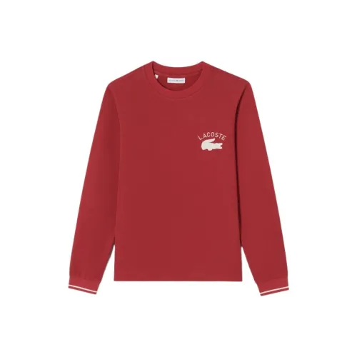 LACOSTE Женские красные футболки